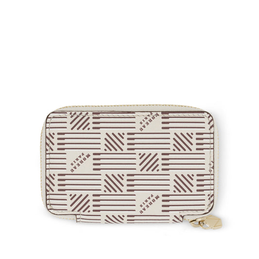 Mini Zip Wallet in Champagne