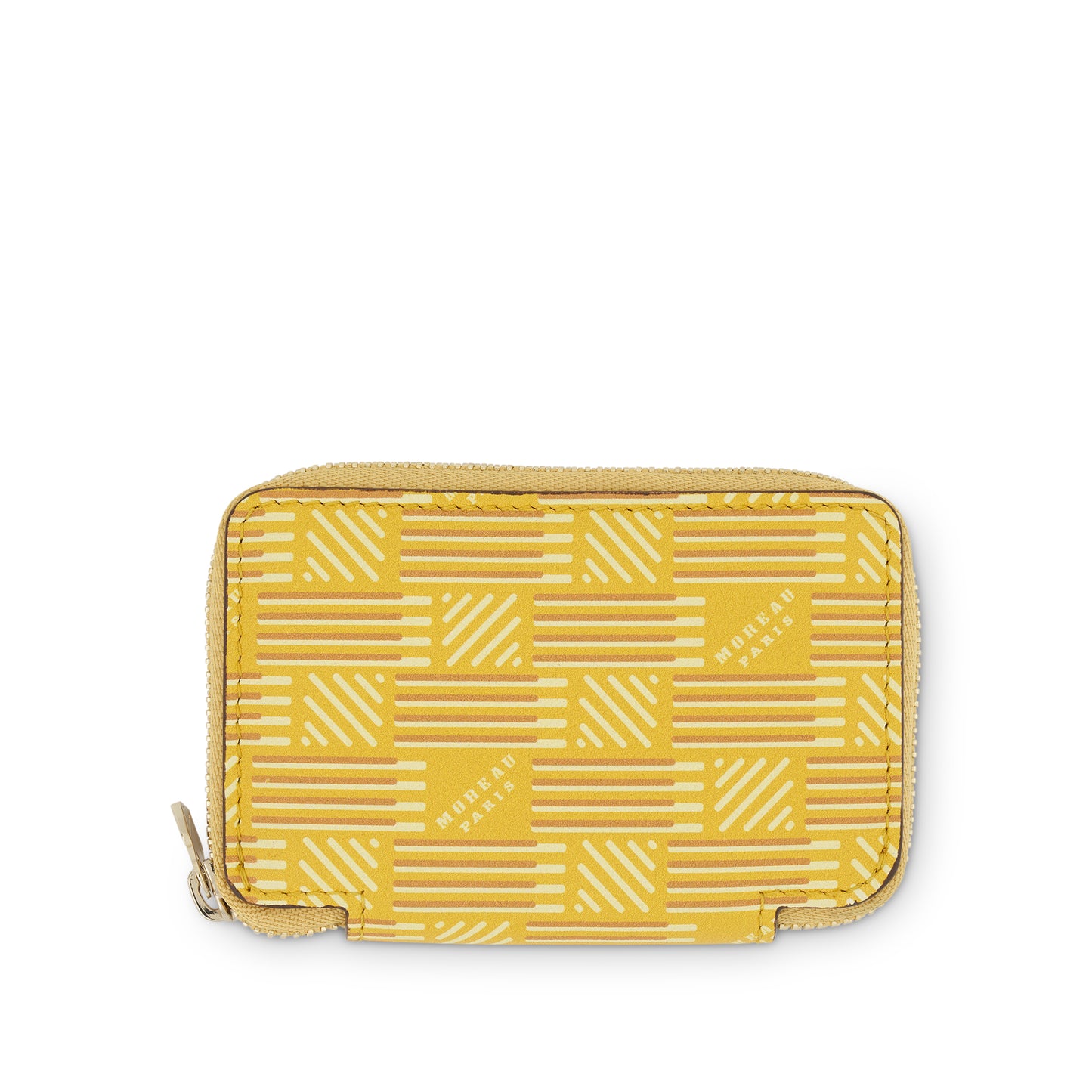 Mini Zip Wallet in Yellow