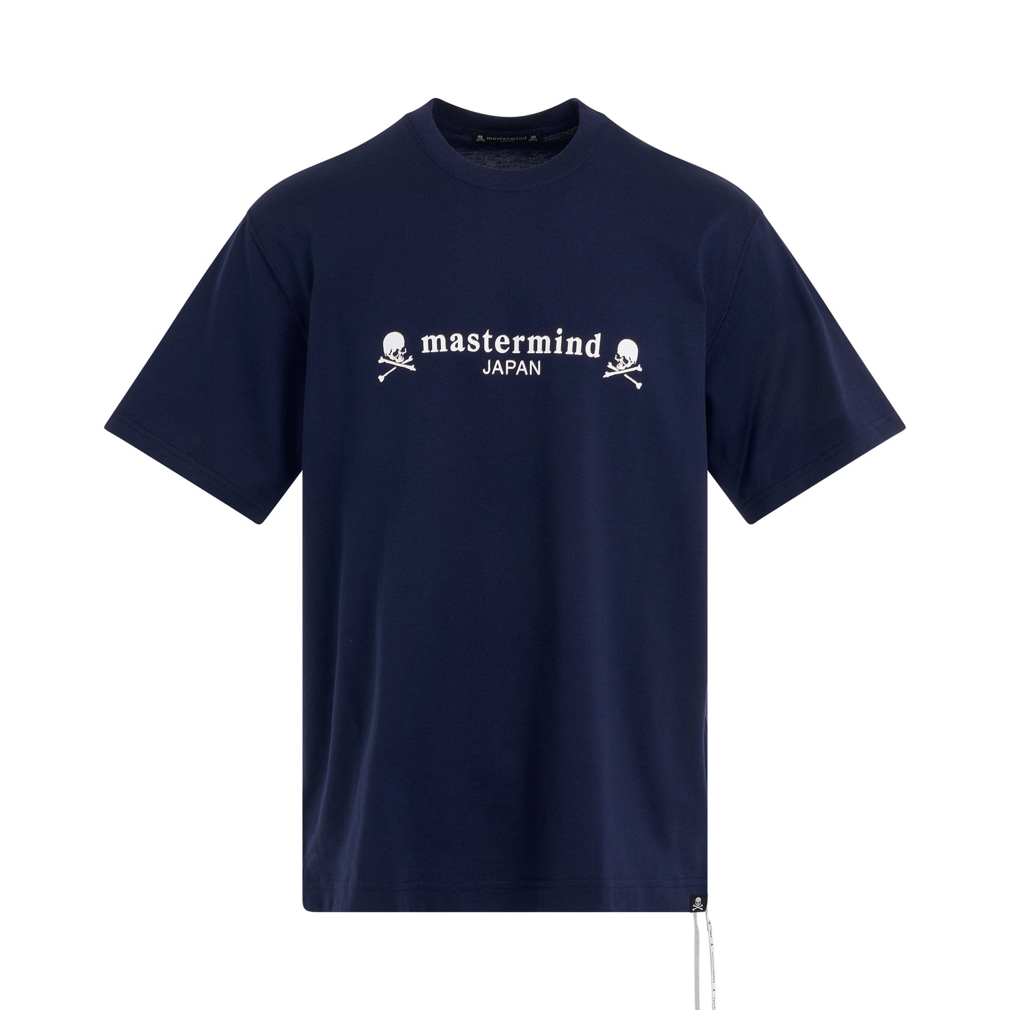 Classic Logo and Skull T-Shirt in Navy