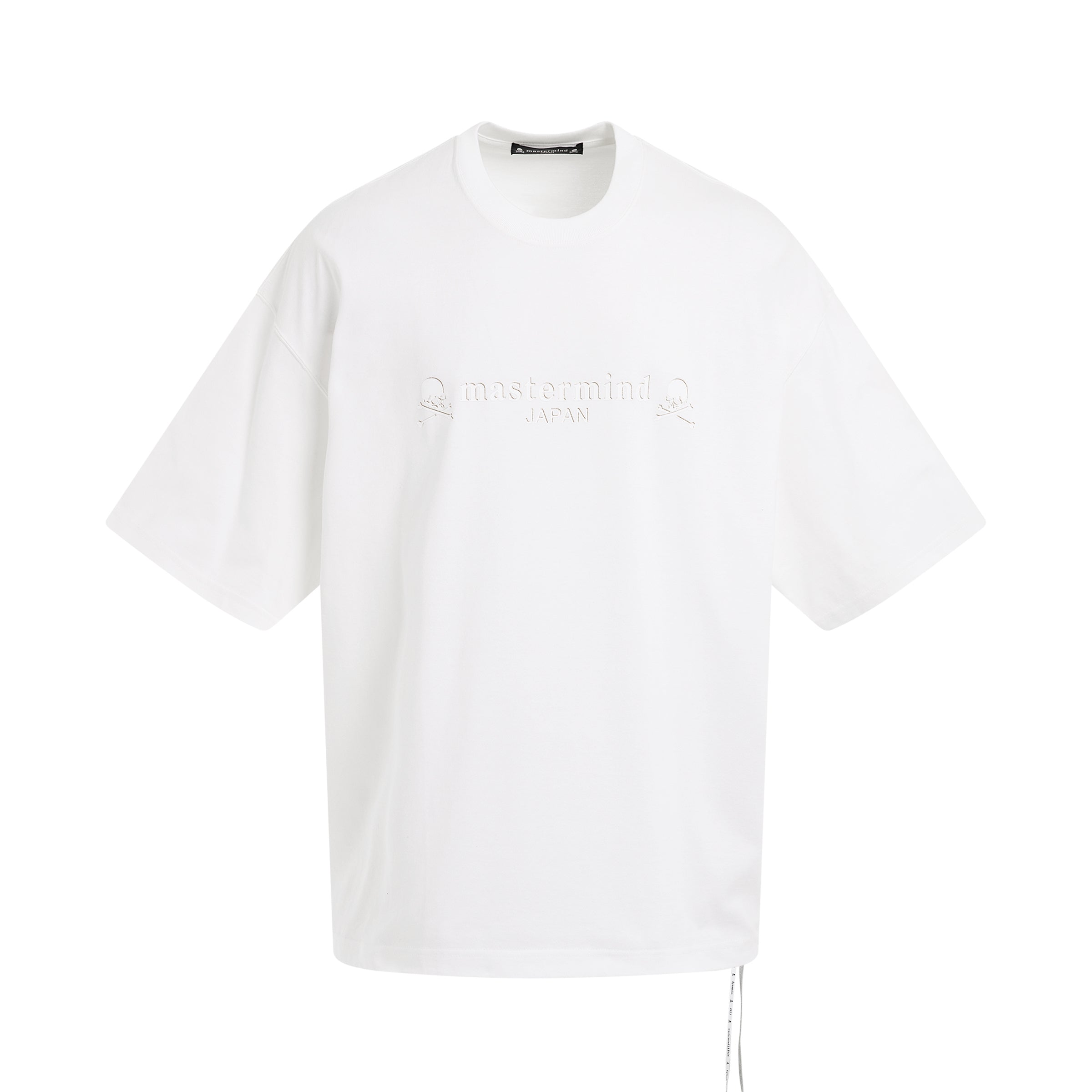 Classic Logo and Skull Boxy Fit T-Shirt in White