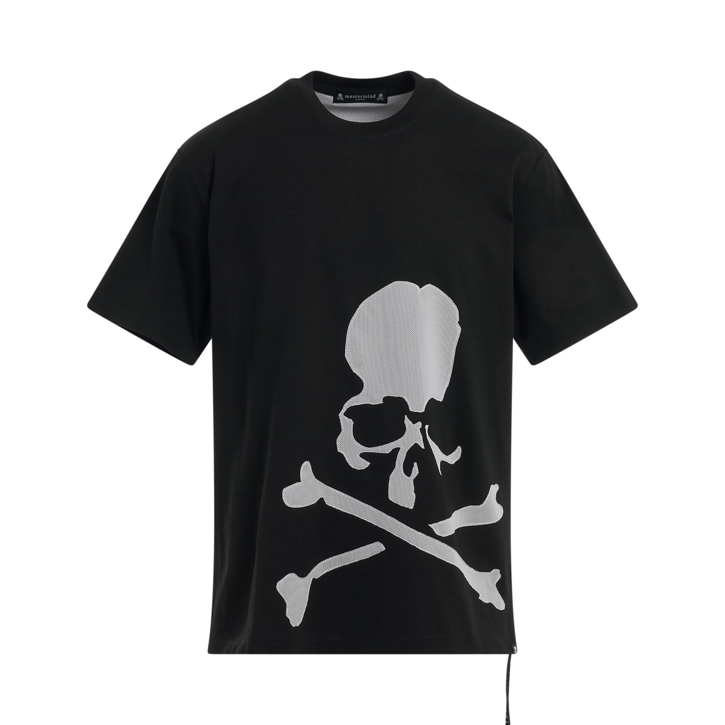 Swing Open Skull T-Shirt in Black