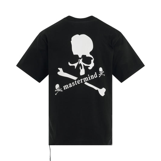 Glow in the Dark Skull T-Shirt in Black