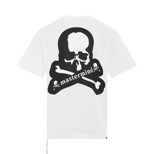 Glow in the Dark Skull T-Shirt in White