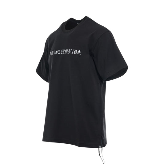 Rubbed Logo T-Shirt in Black