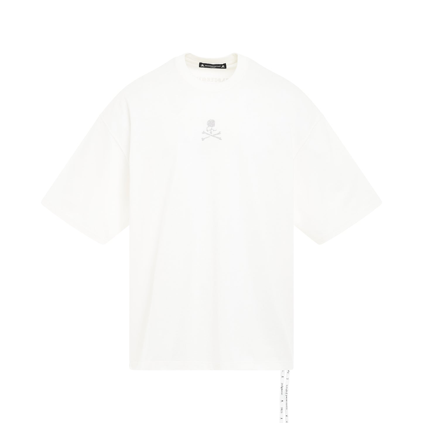 Glassbeads Boxy Fit T-Shirt in White