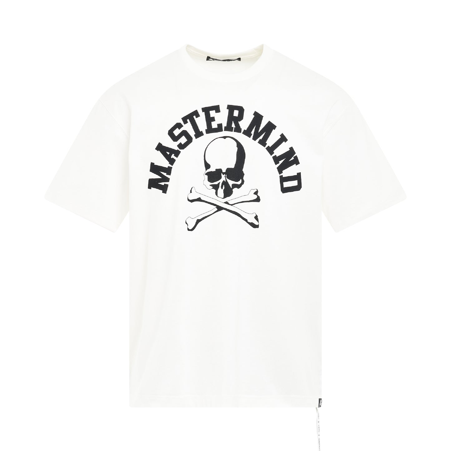 M Logo Skull T-Shirt in White