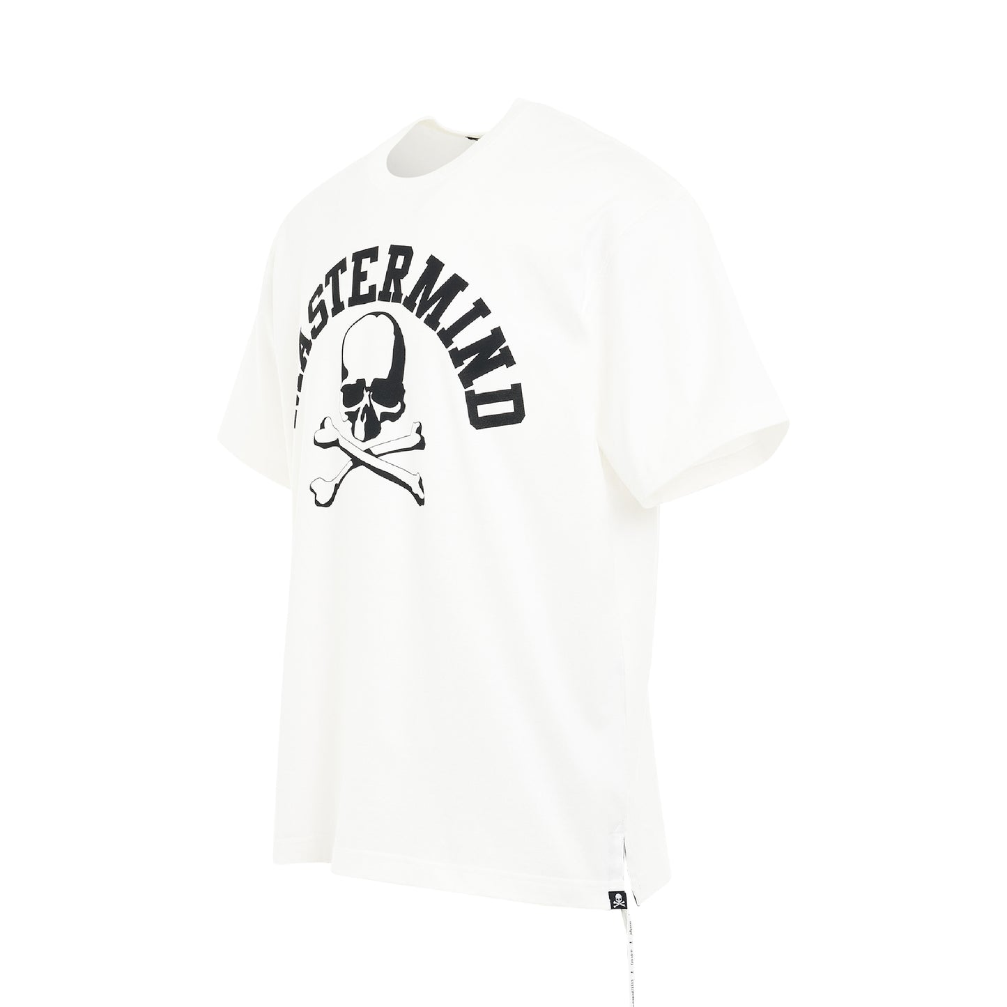 M Logo Skull T-Shirt in White