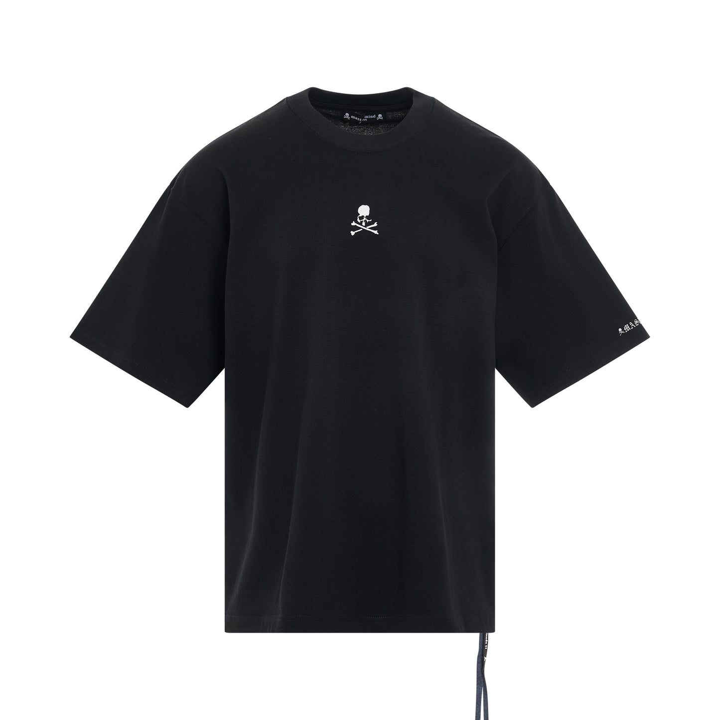 Loopwheel Logo Boxy Fit T-Shirt  Black