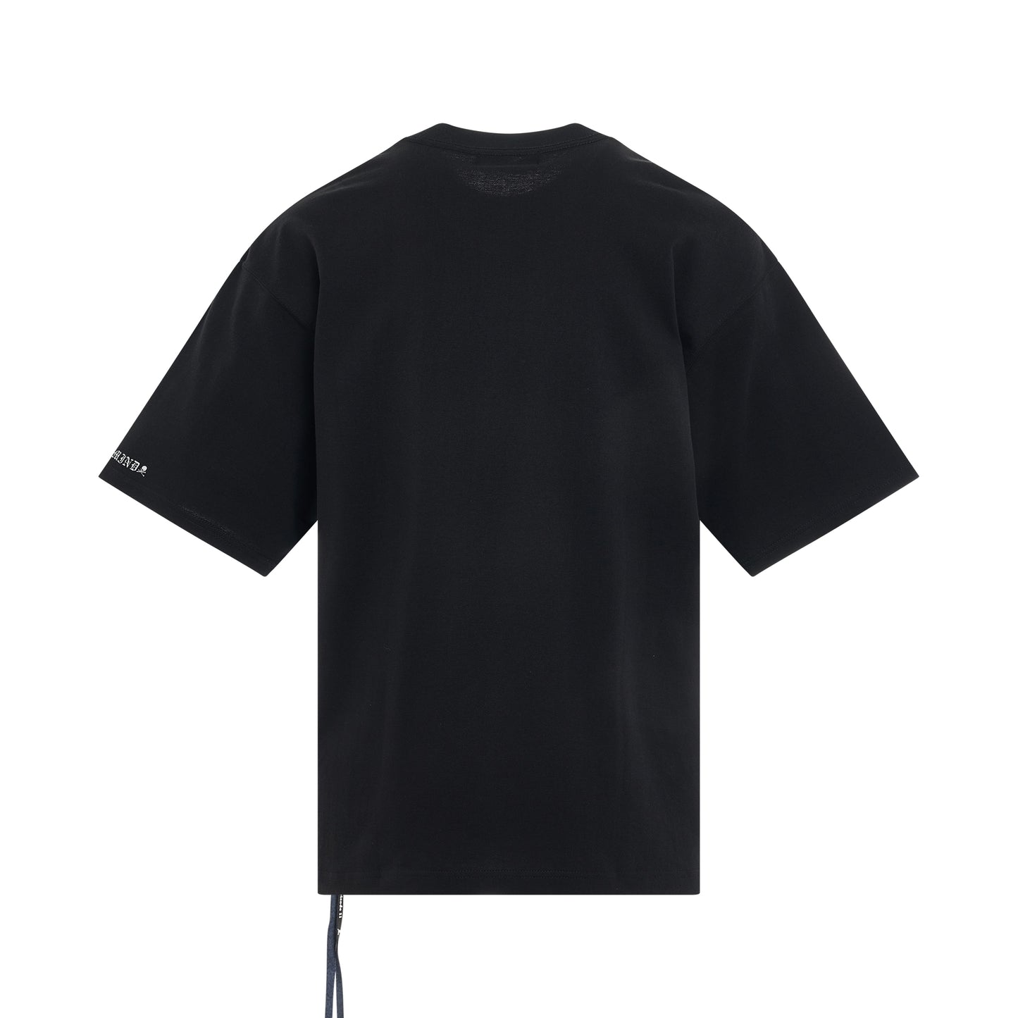 Loopwheel Logo Boxy Fit T-Shirt  Black