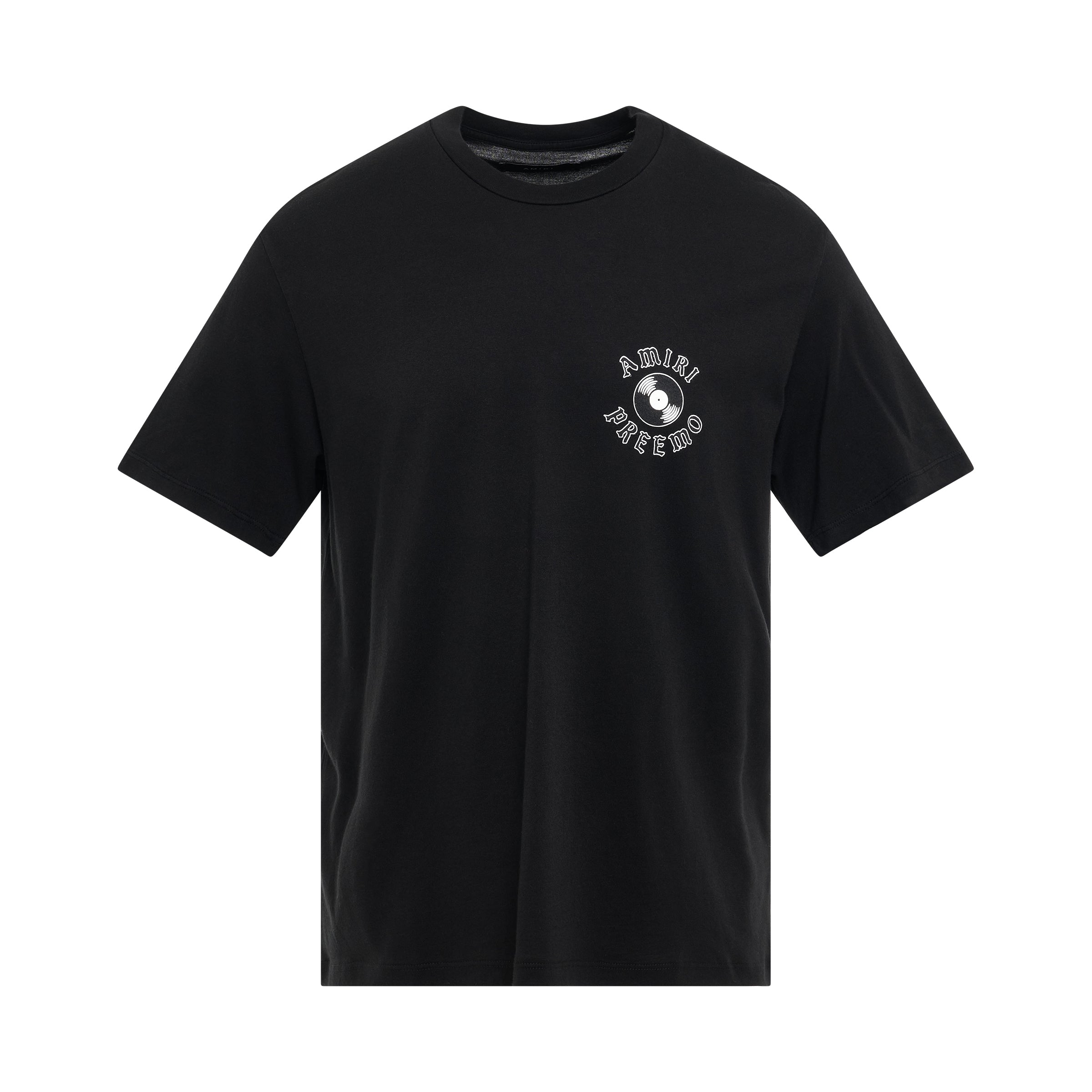 Amiri Preemo Record T-Shirt in Black