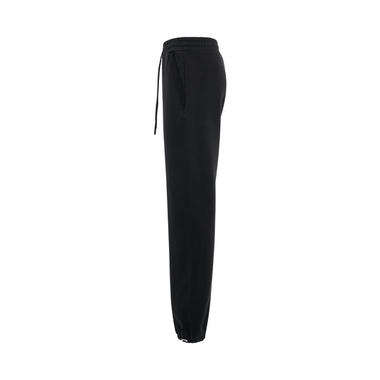 MA Bar Applique Sweatpant in Black