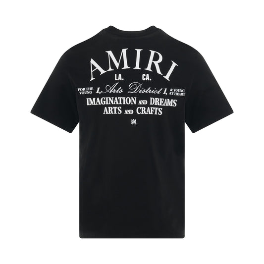 Amiri Arts District T-Shirt in Black