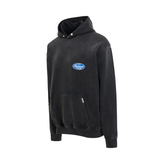 Classic Parts Hoodie in Washed Black