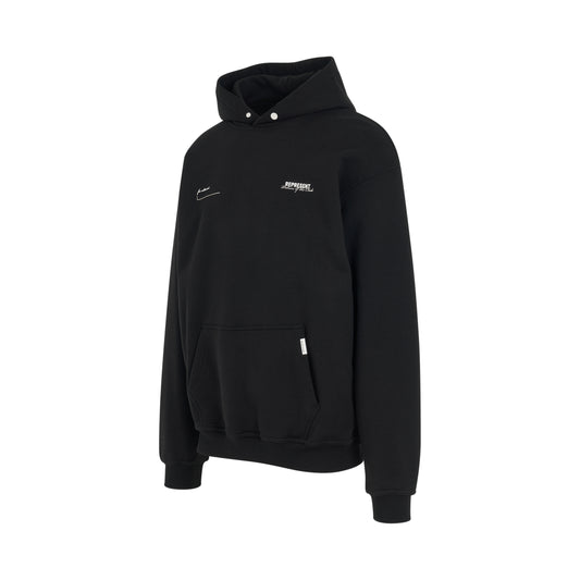 Patron of the Club Hoodie in Black