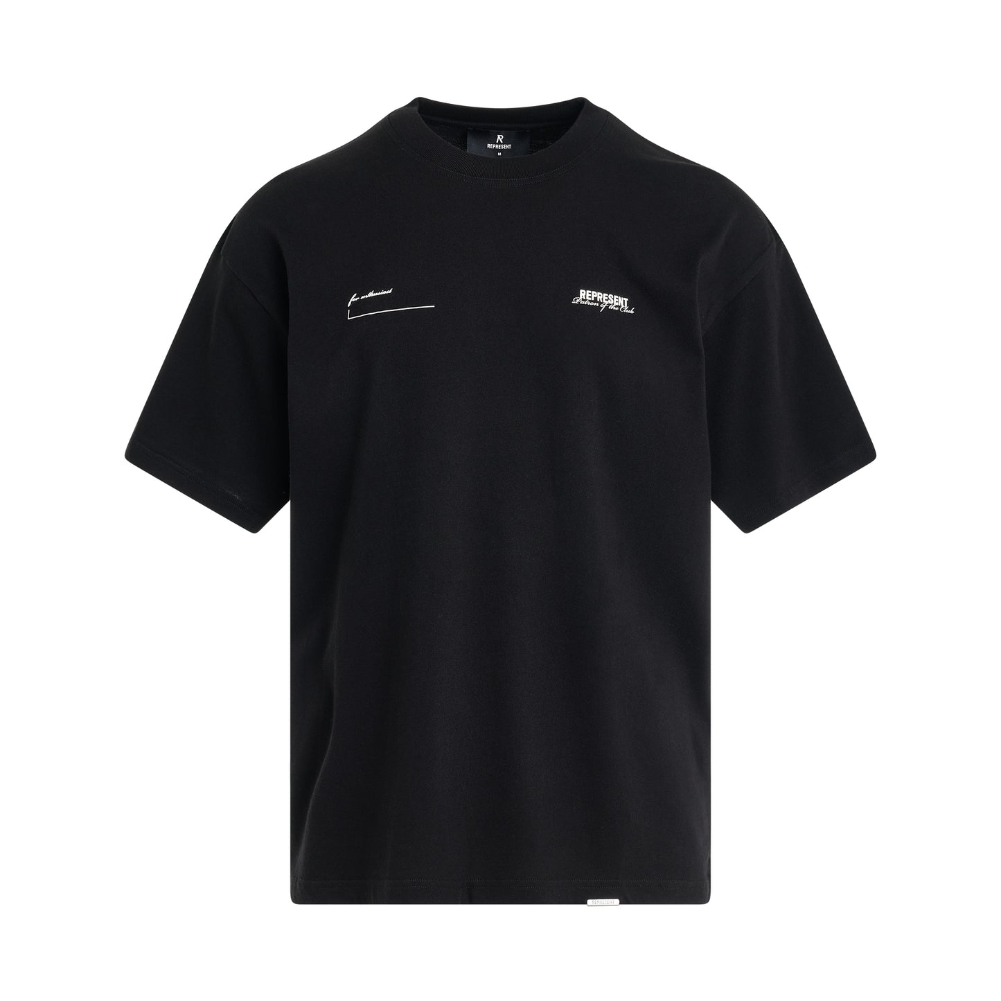 Patron of the Club T-Shirt in Black