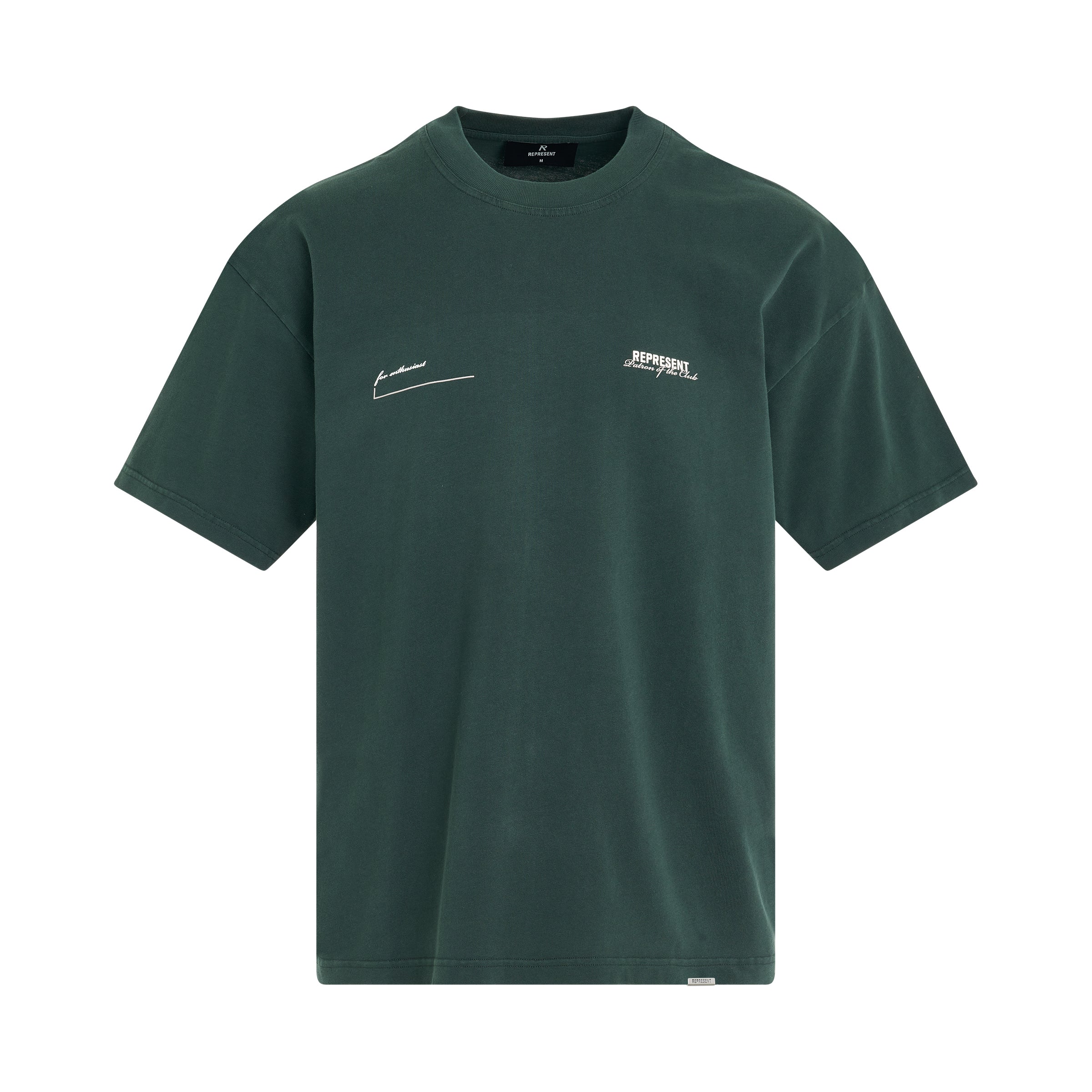 Patron of the Club T-Shirt in Forest Green