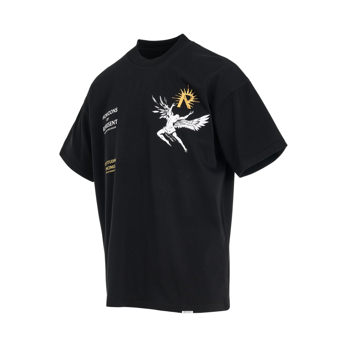 Icarus T-Shirt in Jet Black