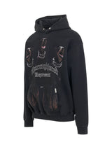 Represent Thoroughbred Hoodie in Vintage Black