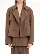 Short Trench in Brown