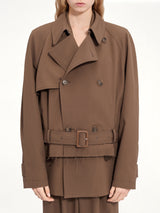 Short Trench in Brown