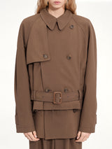 Short Trench in Brown