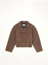 Short Trench in Brown