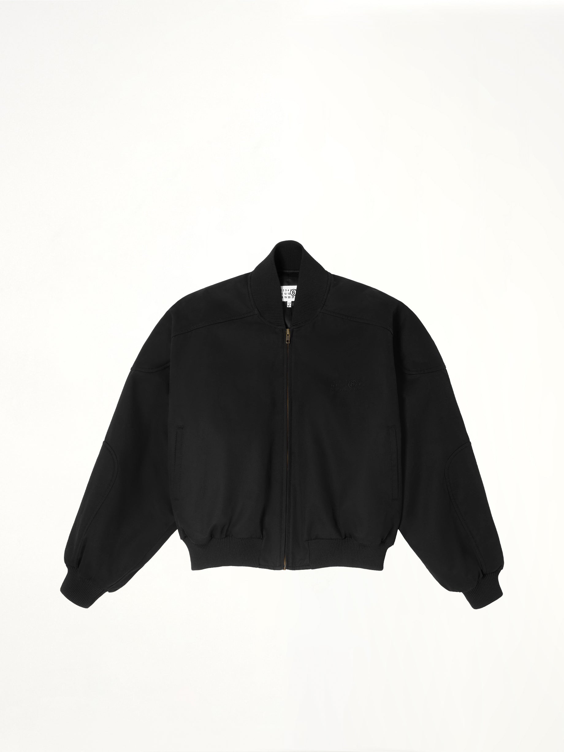 Light Bomber Jacket in Black