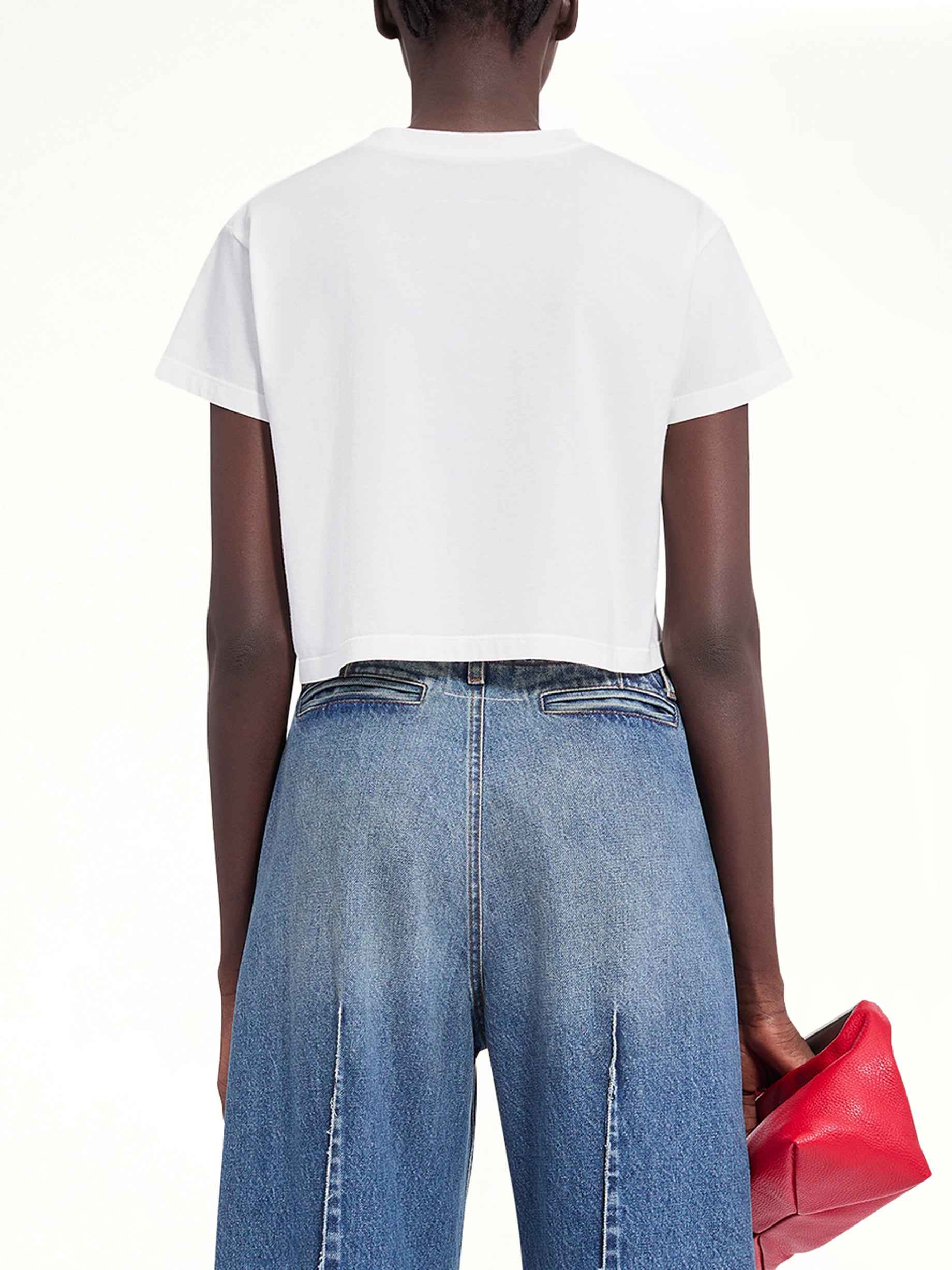 MM6 Logo T-Shirt in Off White