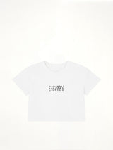 MM6 Logo T-Shirt in Off White