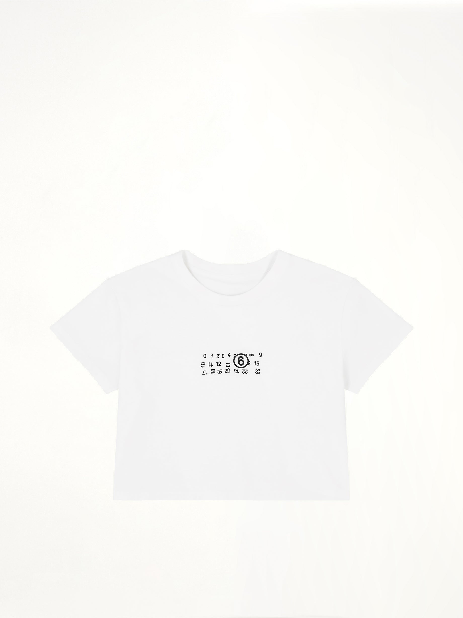 MM6 Logo T-Shirt in Off White