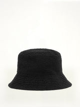 Reversible Teddy Hat in Black