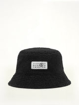 Reversible Teddy Hat in Black