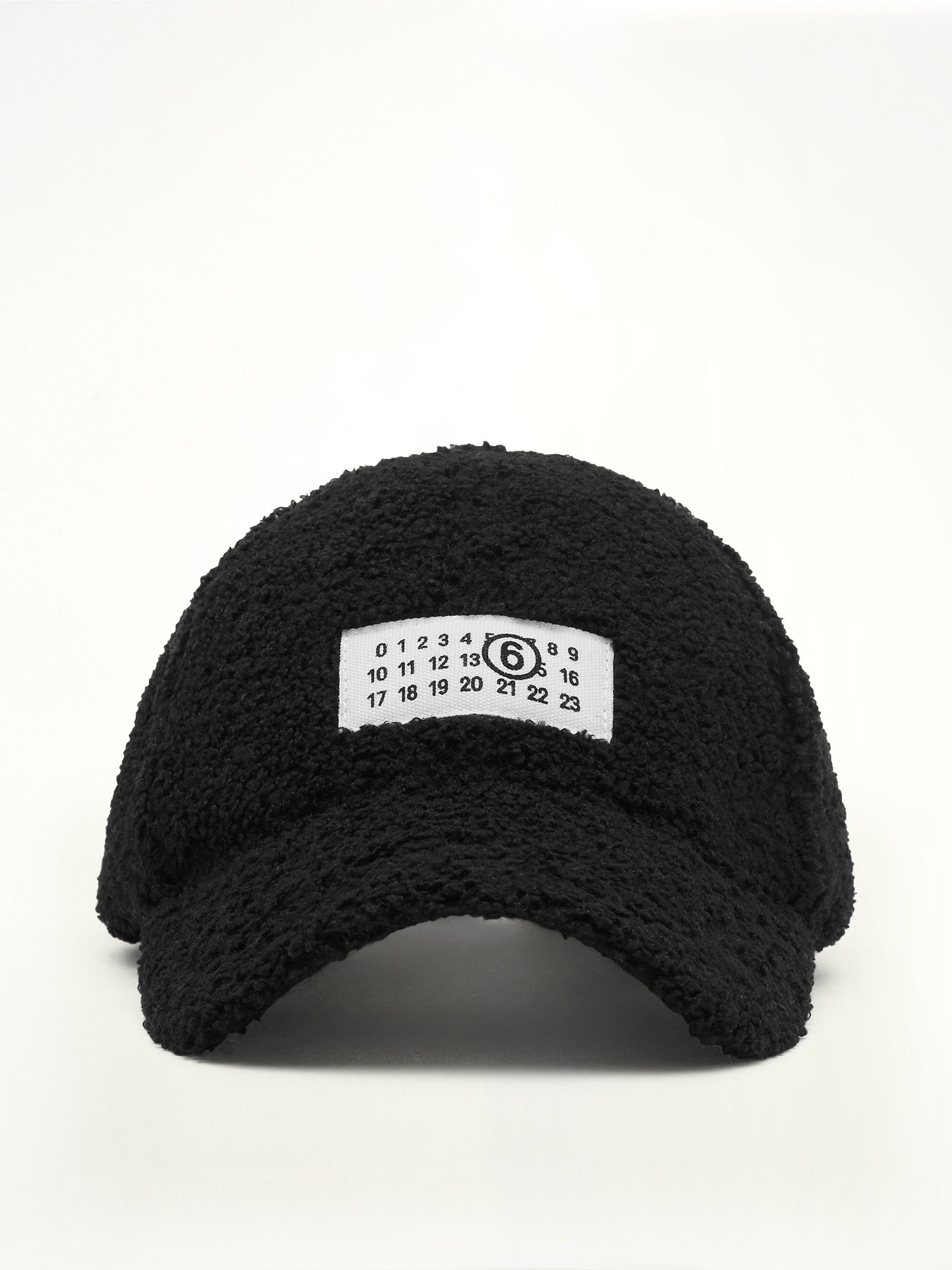 Reversible Teddy Cap in Black