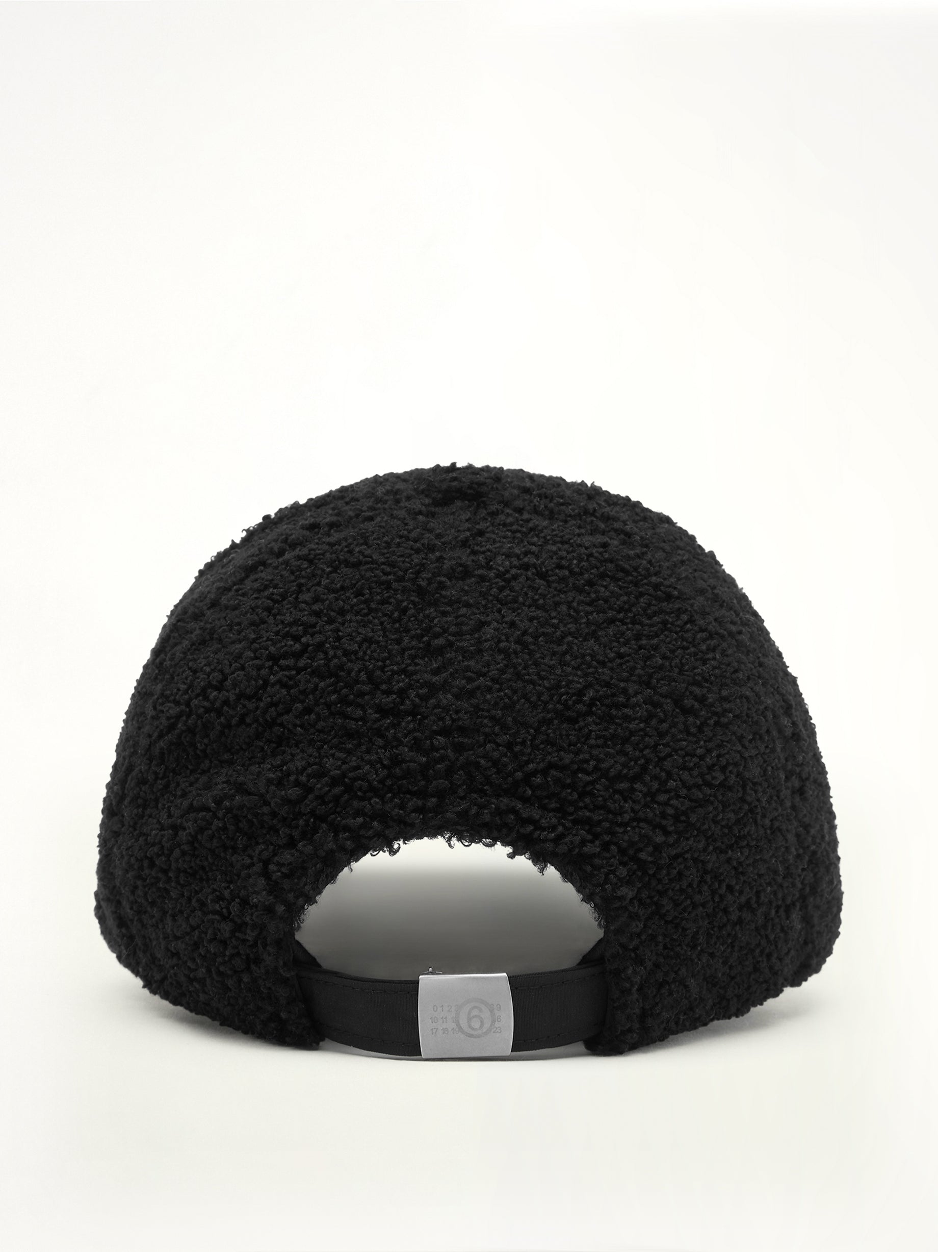 Reversible Teddy Cap in Black