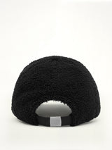 Reversible Teddy Cap in Black