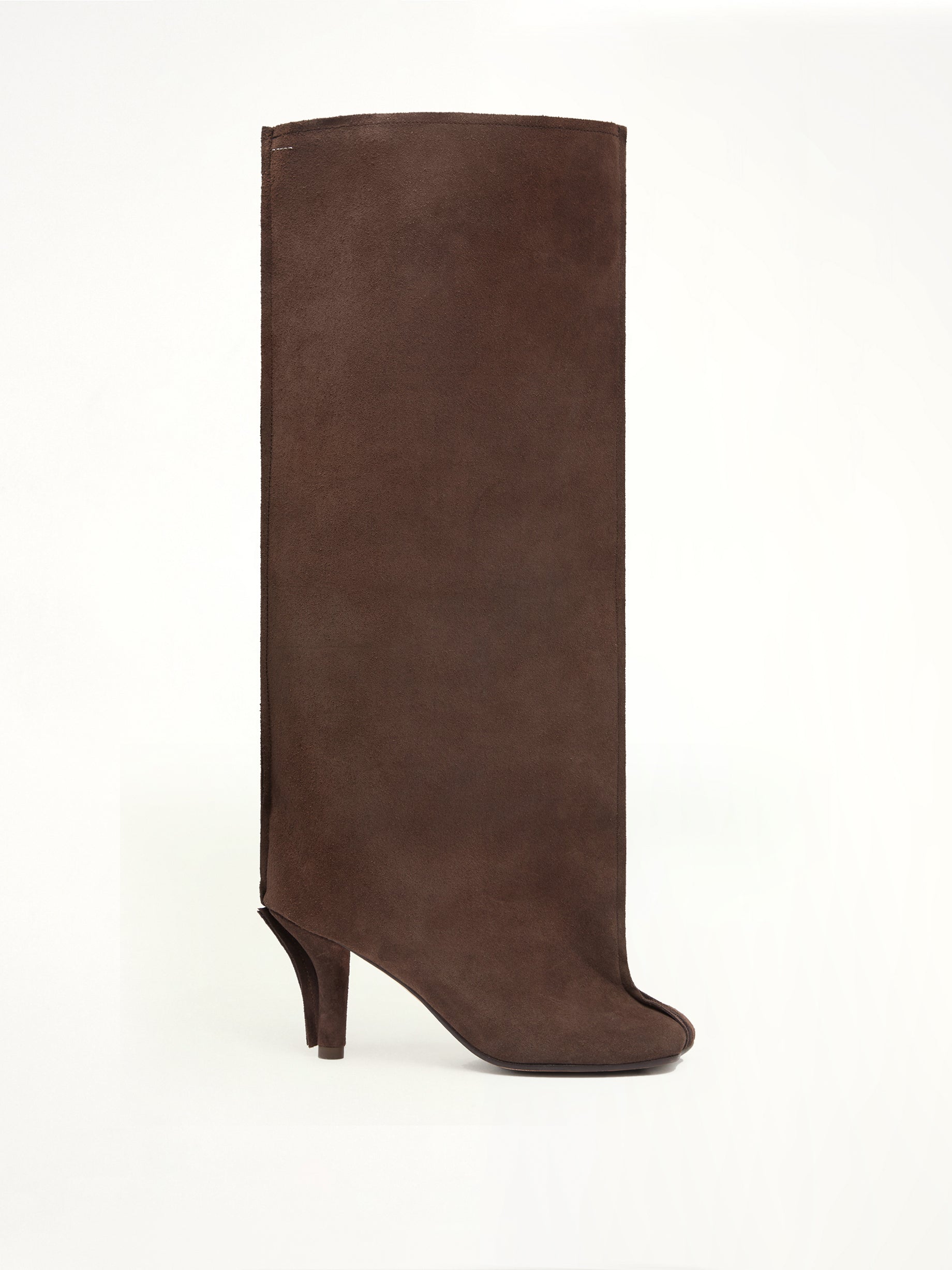 Knee-high Boot in Dark Brown
