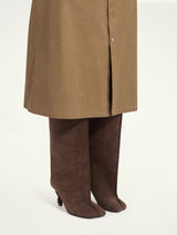 Knee-high Boot in Dark Brown