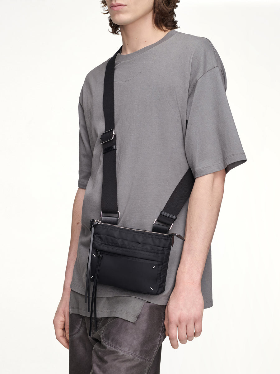 Zip Line Camera Bag in Black