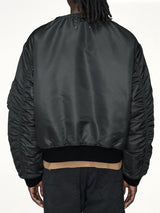 Reversible Bomber in Dark Grey