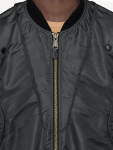 Reversible Bomber in Dark Grey