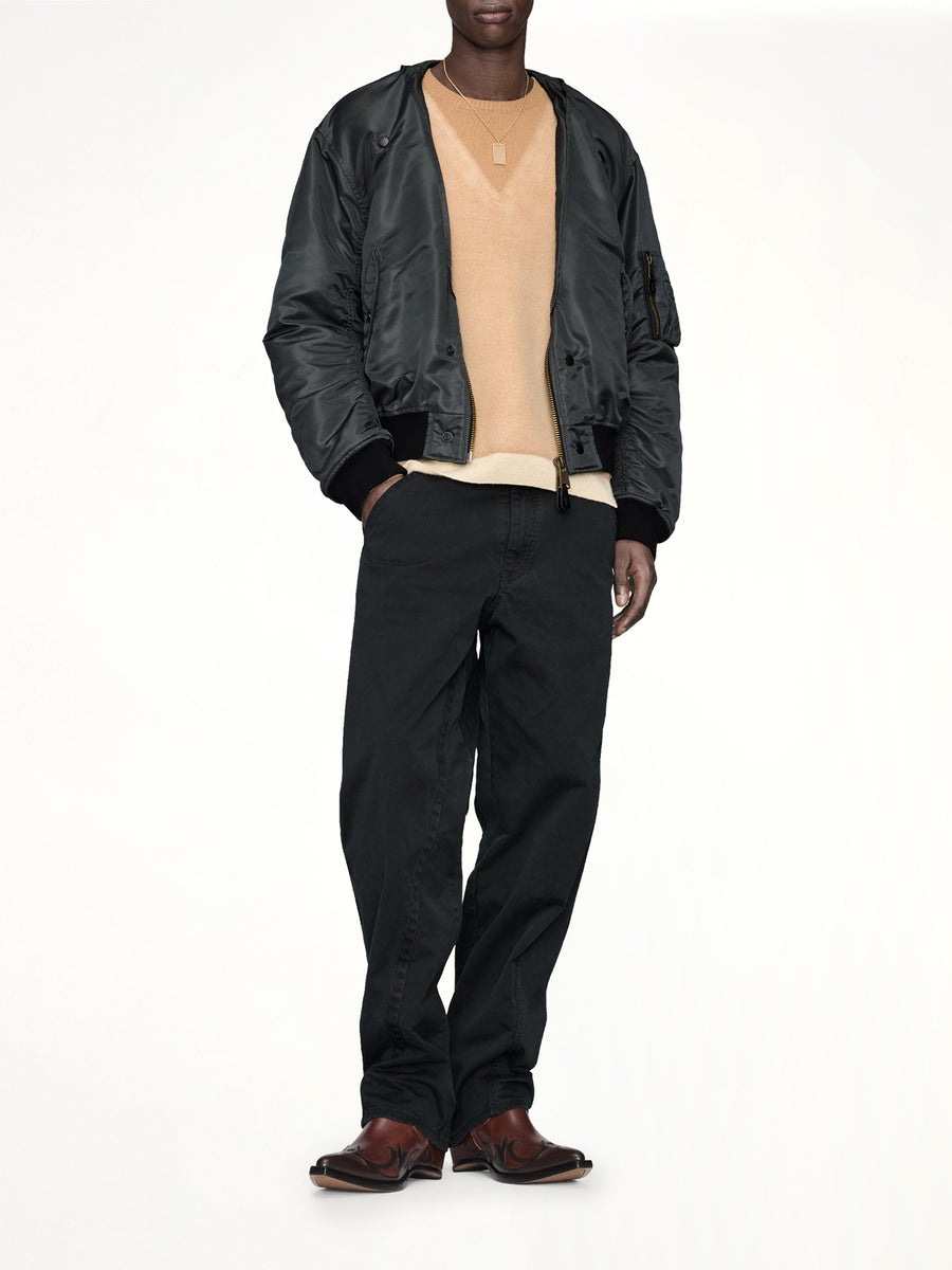 Reversible Bomber in Dark Grey
