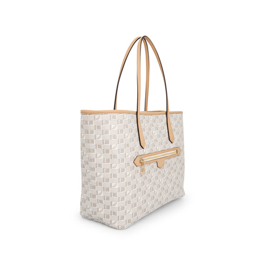 Monaco Tote MM in Cappuccino