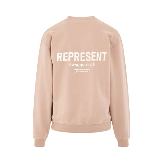 Represent Owners Club Sweatshirt in Stucco