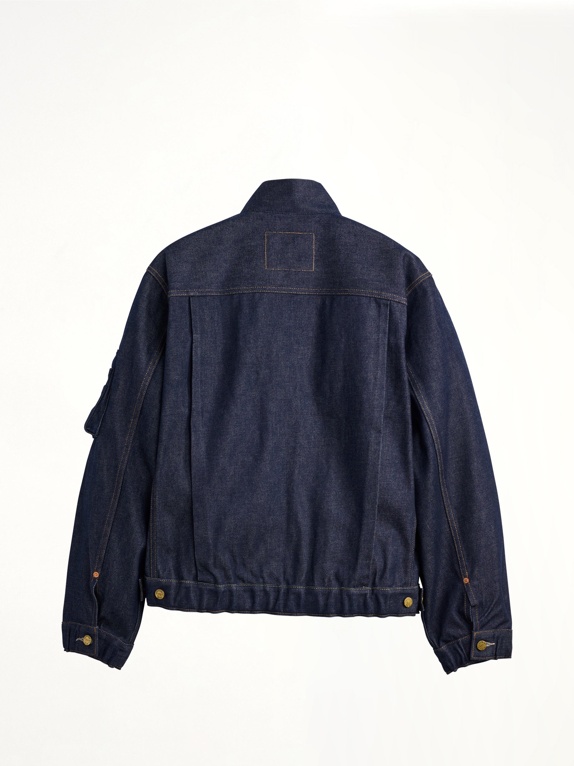 Sacai x Levi's Mens Denim Blouson in Indigo