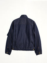 Sacai x Levi's Mens Denim Blouson in Indigo