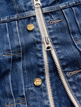 Sacai x Levi's Mens Denim Blouson in Blue