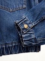 Sacai x Levi's Mens Denim Blouson in Blue