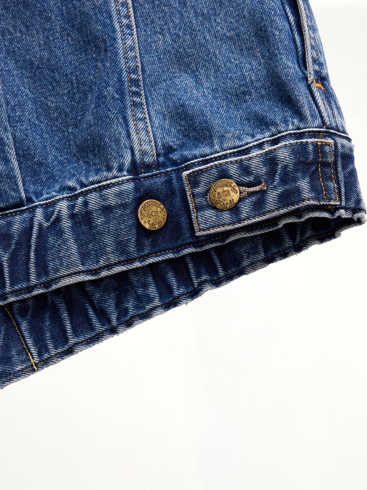 Sacai x Levi's Mens Denim Blouson in Blue