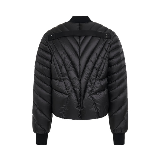 Moncler x Rick Owens Radiance Flight Jacket in Black