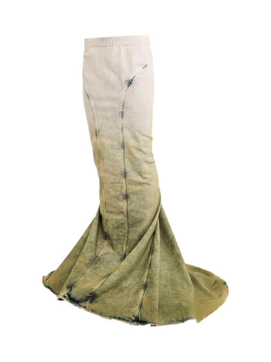 Moncler x Rick Owens AL Skirts in Acid Degrade